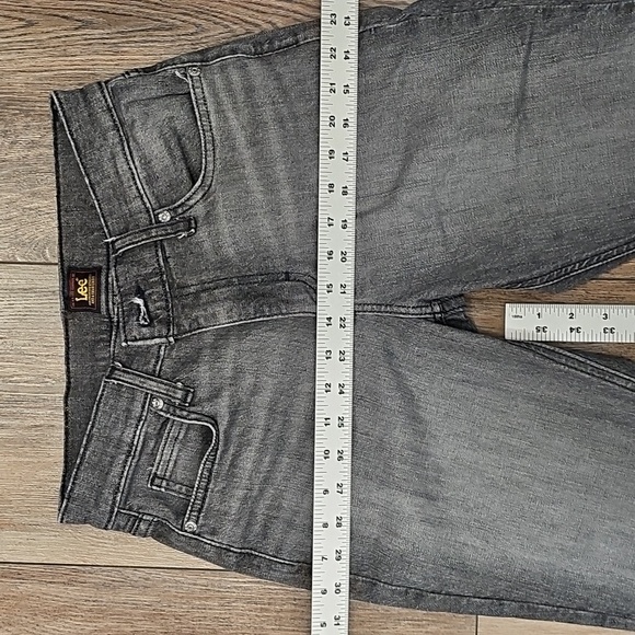 Women's, Black, Flared, Jeans, Stretchy, Casual, Fall, High Rise, Party, Cowgirl - Picture 3 of 4